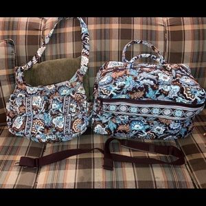 Vera Bradley Java blue set